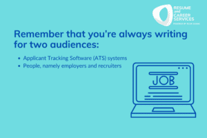 update your resume to two audiences